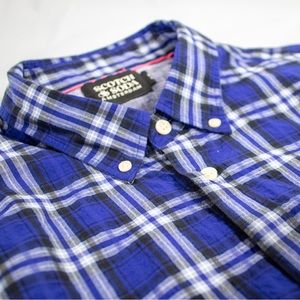 SCOTCH & SODA New Multi Patterned Shirt [Large]